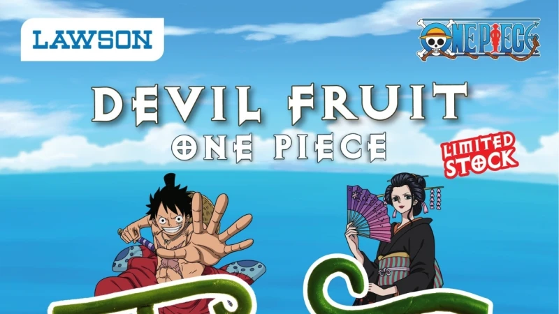 Lawson Hadirkan Buah Iblis One Piece dalam Bentuk Kue Lezat!